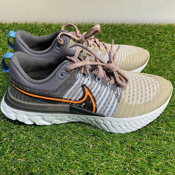 Nike React Infinity Run FK 2 MFS Light Bone/Total Orange DC4577-001 Men Size main image 7